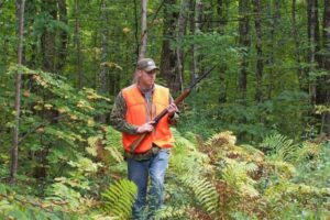 darin potter on a up grouse hunt
