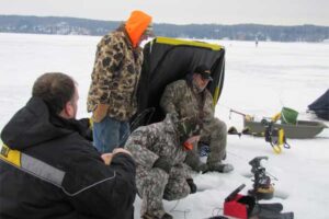 the crew on portage lake