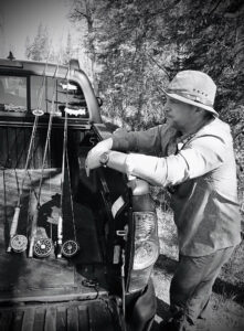 Drew Fly fishing